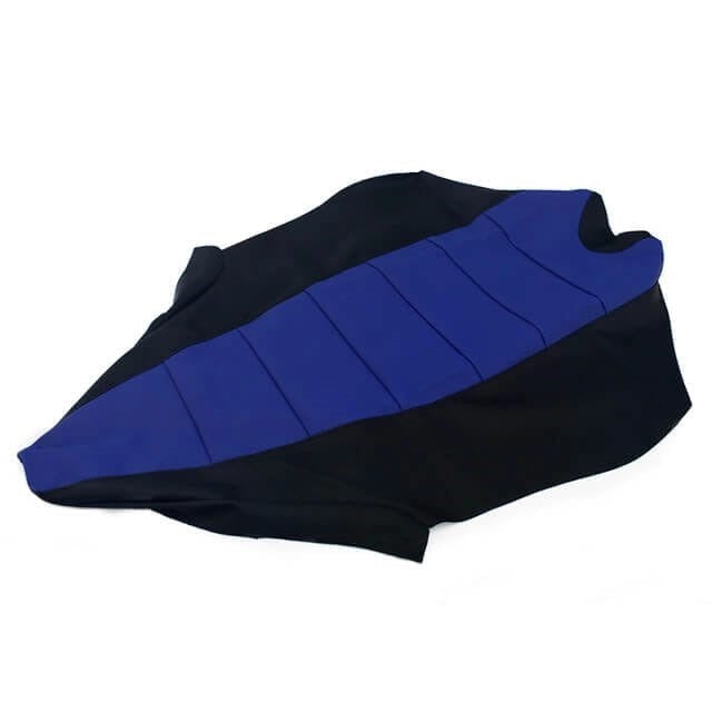 Seat Cover Ribbed Gripper Blue/black - RC-SEAT-C208-T3