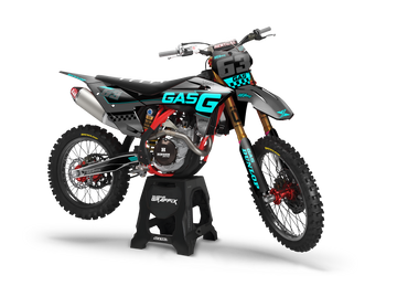 Dirt Bike Sticker Kit Template