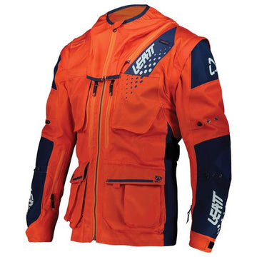 LEATT Moto 5.5 Enduro - Orange - EMD Online