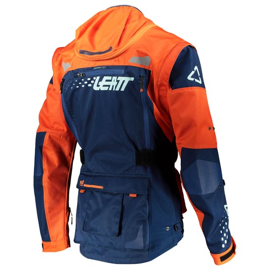 LEATT Moto 5.5 Enduro - Orange - EMD Online