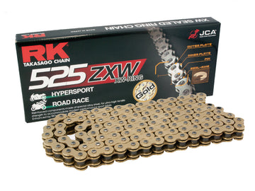 RK GB525ZXW-130 525 ZXW Gold Chain