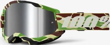 Strata 2 Goggles War Camo Silver Mirror