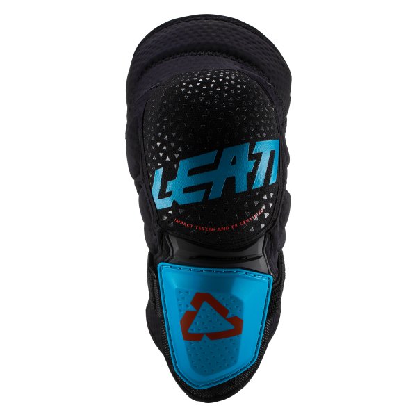 LEATT 3DF Hybrid Knee Guard - Fuel/Black - EMD Online