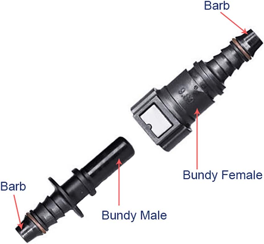 Quick Release Connector 8mm For Petrol And Water - RC-QUICK-RELEASE-PETROL