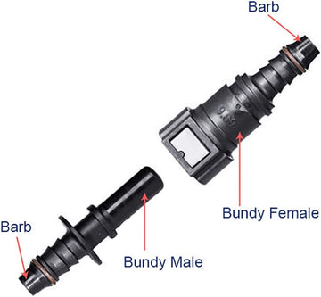 Quick Release Connector 8mm For Petrol And Water - RC-QUICK-RELEASE-PETROL