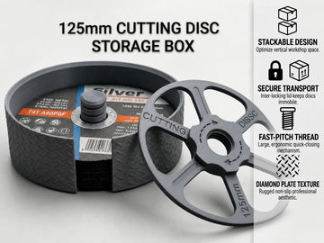125mm Cutting Disc Storage Box