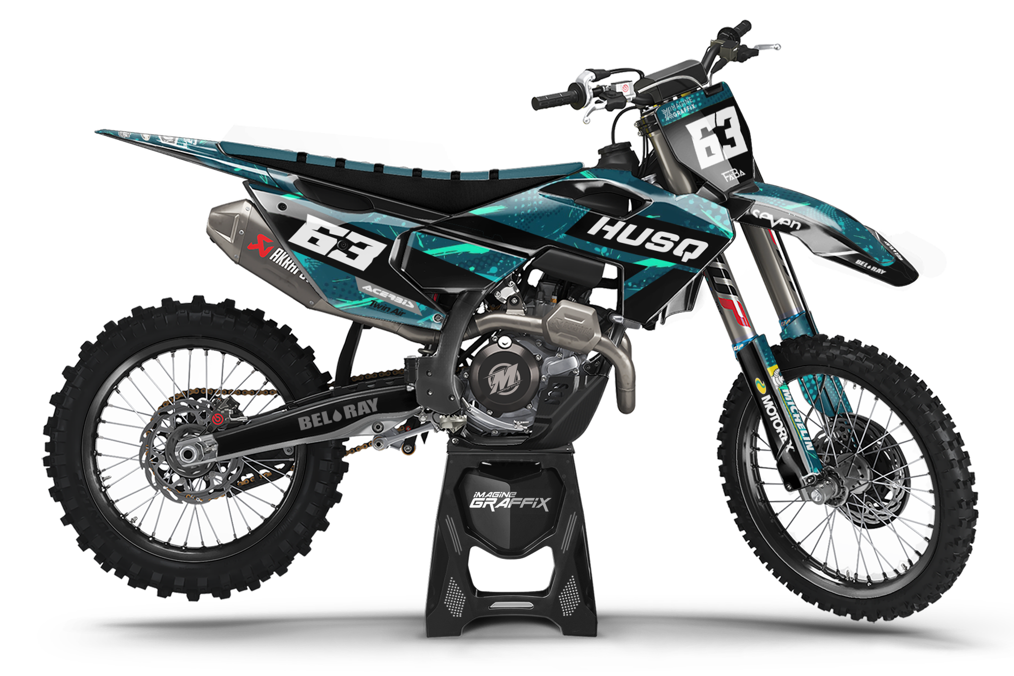 Husqvarna - Blue Fade