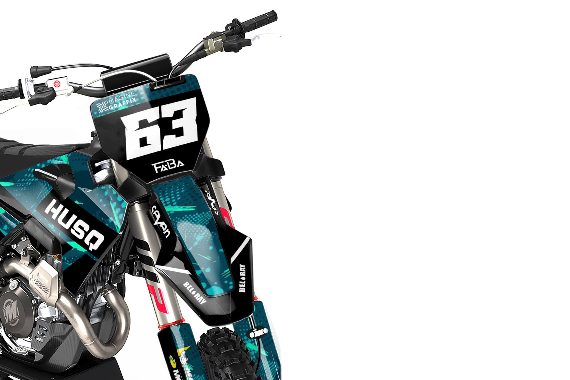 Husqvarna - Blue Fade
