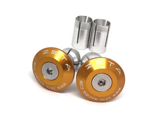 Bar End Plug 2Pc Gold