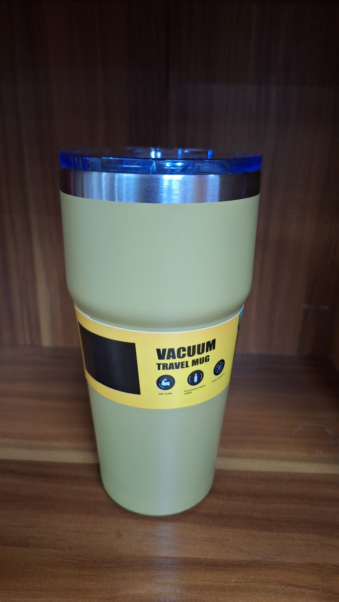 Large Cup With Seal Lid 500ml Safari - BLC001