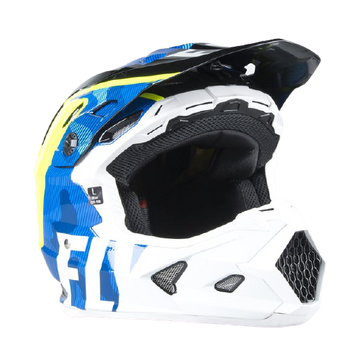 FLY Youth Toxin Transfer MIPS - Blue/Hi-Vis/White - EMD Online