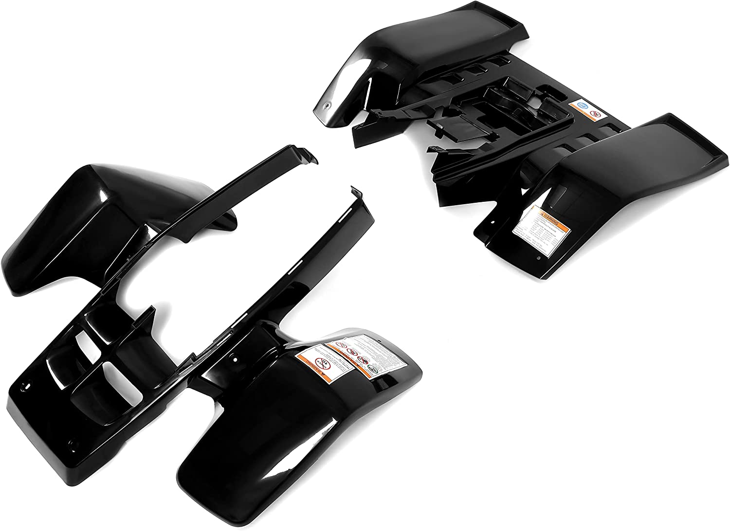 Plastic Body Kit 2 Piece Black - RC-C0131004