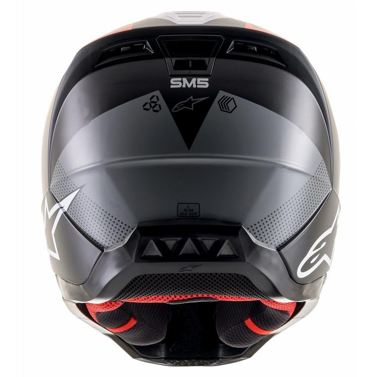 Alpinestars Supertech M5 Rayon - Black/White/ Fluo Orange Matt - EMD Online