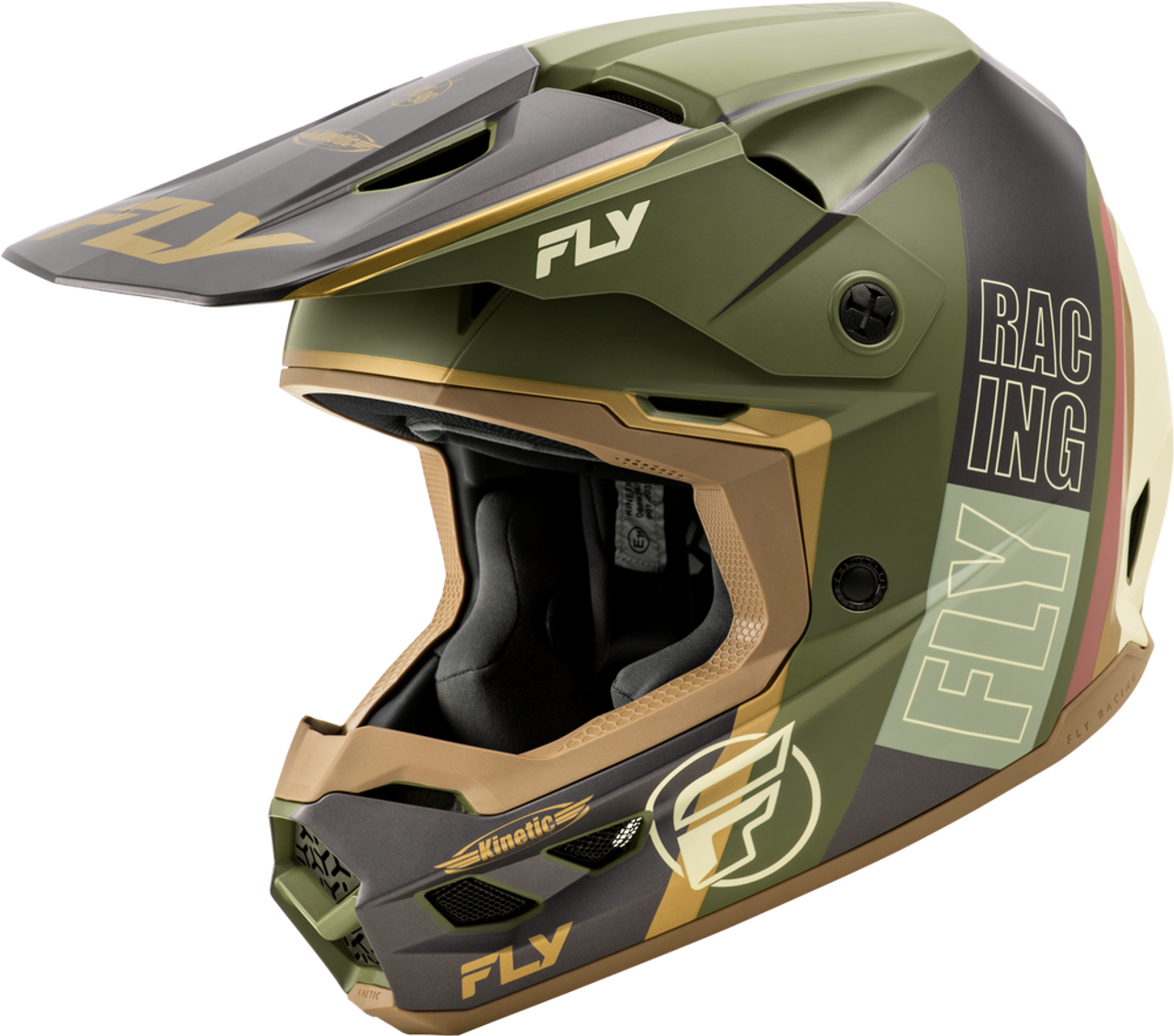Kinetic Rally Helmet- Grey/Black/White