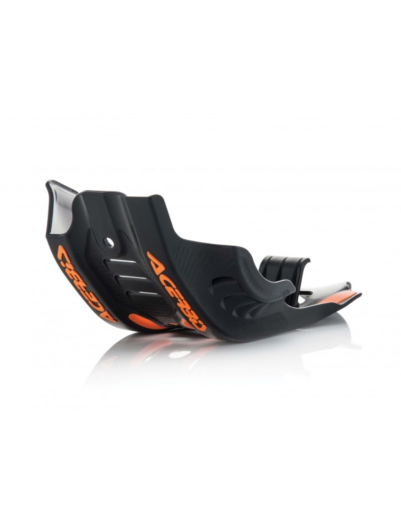 ACERBIS SKID PLATE KTM SXF 450 16/18 + HUSQVARNA FC450 16/18 + FE 450/501 17/19 – BLACK/ORANGE
