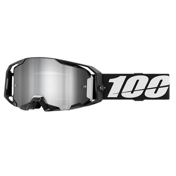 ARmatic Goggle Black Silver Mirror Lens