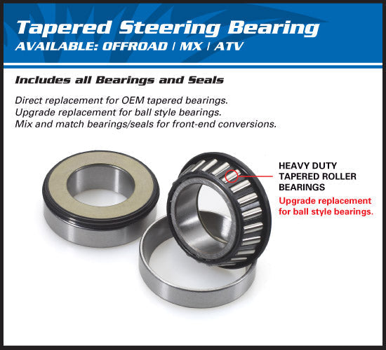 Steering Bearing Seal Kit - 22-1048