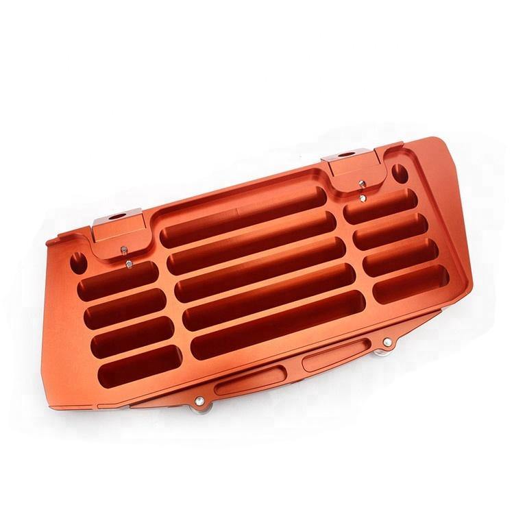 Aluminium Radiator Brace Guard Orange - RC-BRACE-05
