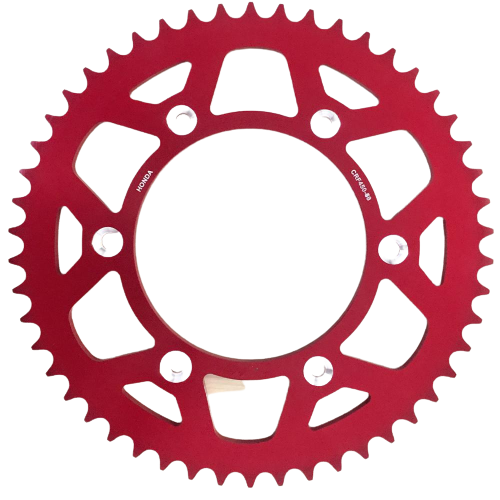 Rear Sprocket (50T) Red Aluminium - RC-RASH-11212-50-RED