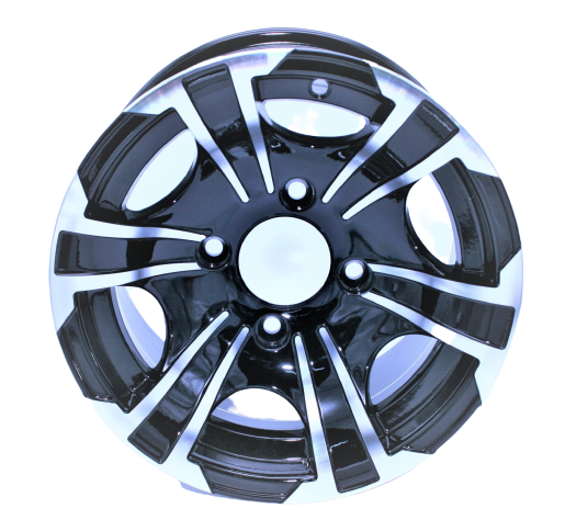 ATV Mag Wheel - Black/Polished - RC-MAG-WHEEL-12-137
