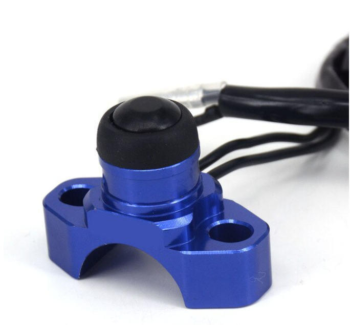 Universal Engine Kill Switch Button Alu Round Bla - RC-KSB002-BLA