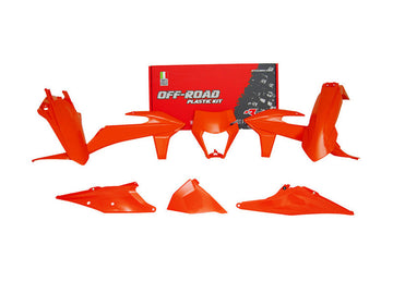 Plastics Kit With Left Airbox Cover Orange - R-KITKTM-AN0-520
