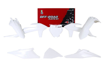 Plastics Kit Pcs With Left Airbox White - R-KITKTM-BN0-599