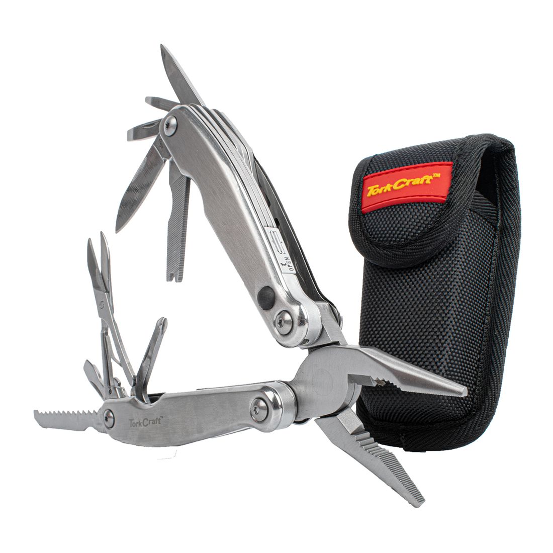 Craft Multitool With LED Light Silver - KN8129S
