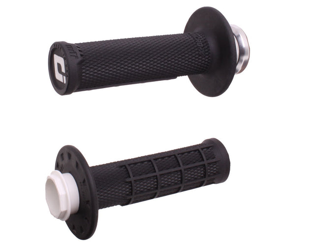 Micro-x Half Waffle V2 Lock On Grips Black - ODI-H36MXB