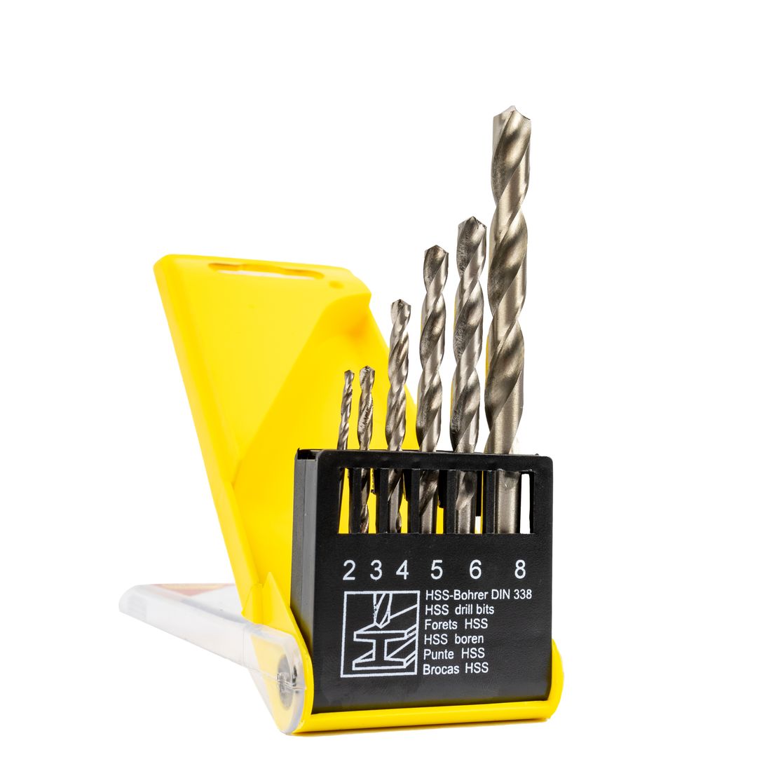 Craft Drill Bit Set 6pcs Hss Roll Forged - NR00006