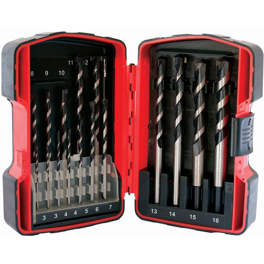 Craft Masonry Drill Bit Set 16PC 3-16M - NRM00016