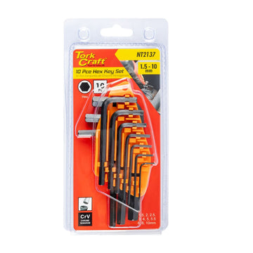 Craft 10pcs Hex Allen Key Set 1.5-10mm - NT2137