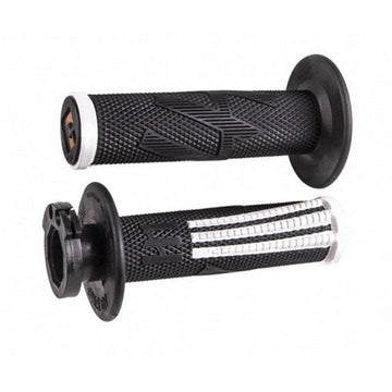 Emig Pro V2 Lock-on Grip Black/white - ODI-H36EPBW