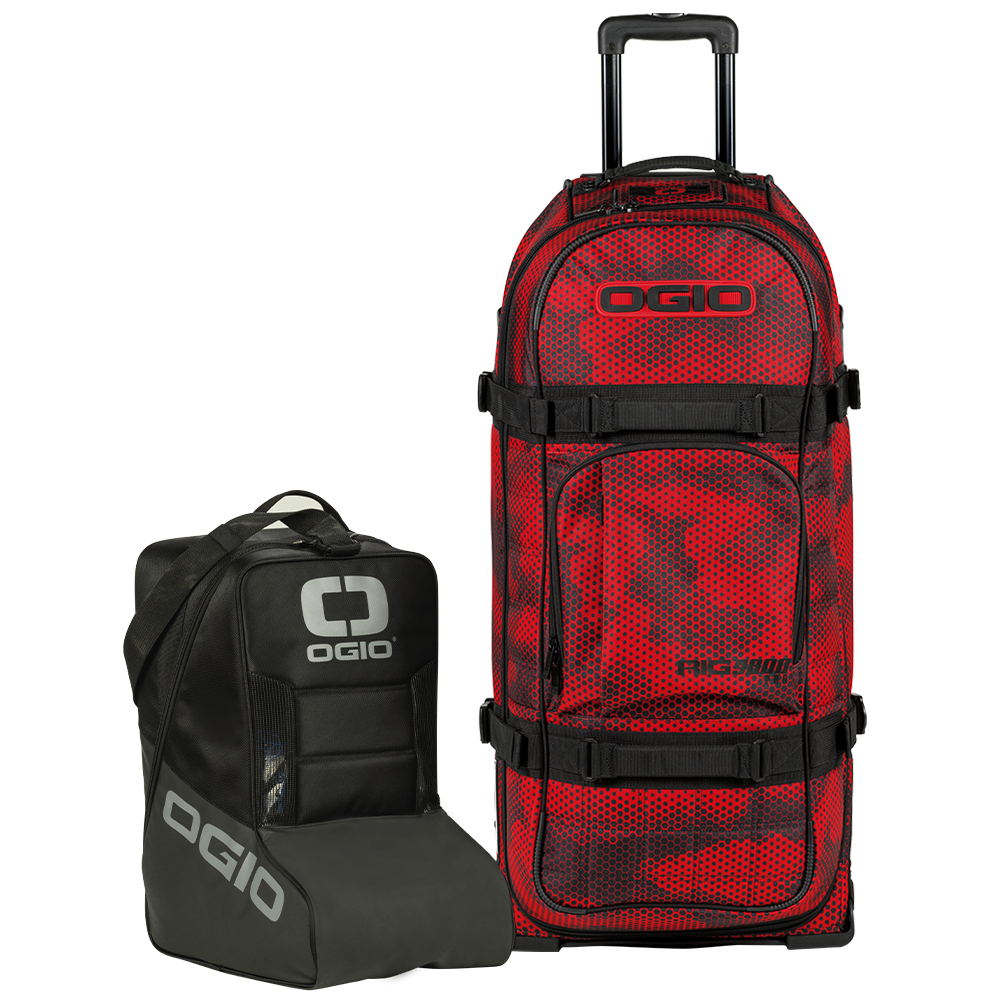 Ogio Wheeled Rig 9800 Pro - Red Camo - EMD Online
