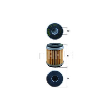 Oil Filter HF140 And HF141 - OX799