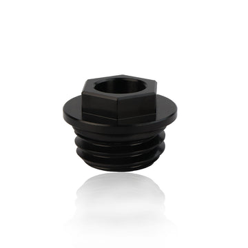 Billet Oil Filler Plug - Black - RC-OFP001-BL