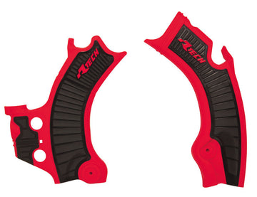 Plastic Frame Protectors Bi-material Red black - R-PRTCRFRSNR1