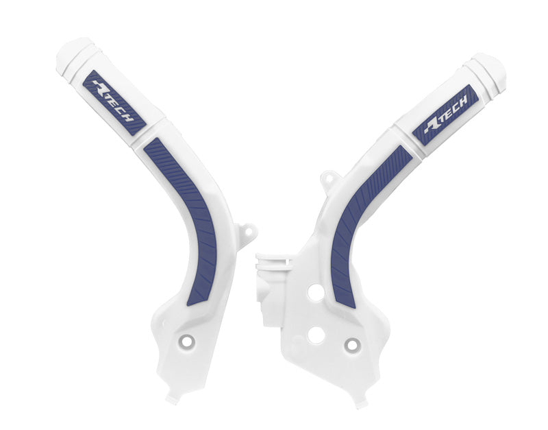 Plastic Frame Protectors Bi-material White blue - R-PRTKTMBNBL1