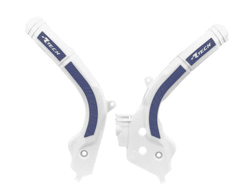 Plastic Frame Protectors Bi-material White blue - R-PRTKTMBNBL1