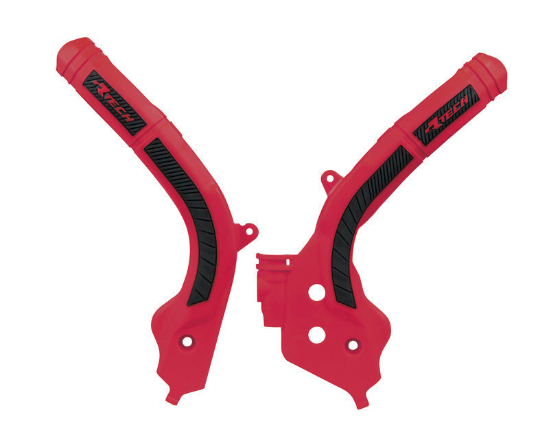Plastic Frame Protectors Bi-material Red black  - R-PRTKTMRGNR1