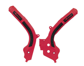 Plastic Frame Protectors Bi-material Red black  - R-PRTKTMRGNR1