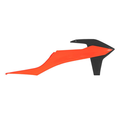 Radiator Scoops Orange black - R-CVKTMARNR19
