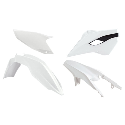Plastics Kit Pcs White black - R-KITHSQ-OEM-410