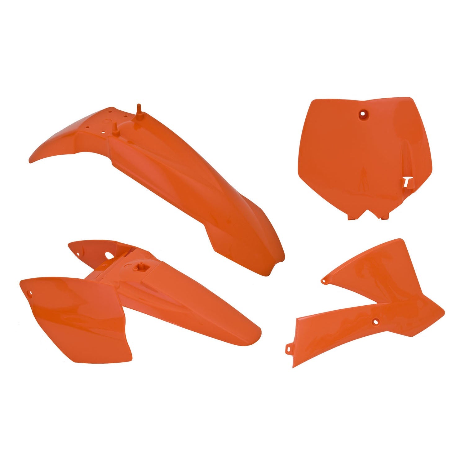 4 Piece Plastic Kit - Orange - R-KITKTM-AR0-506