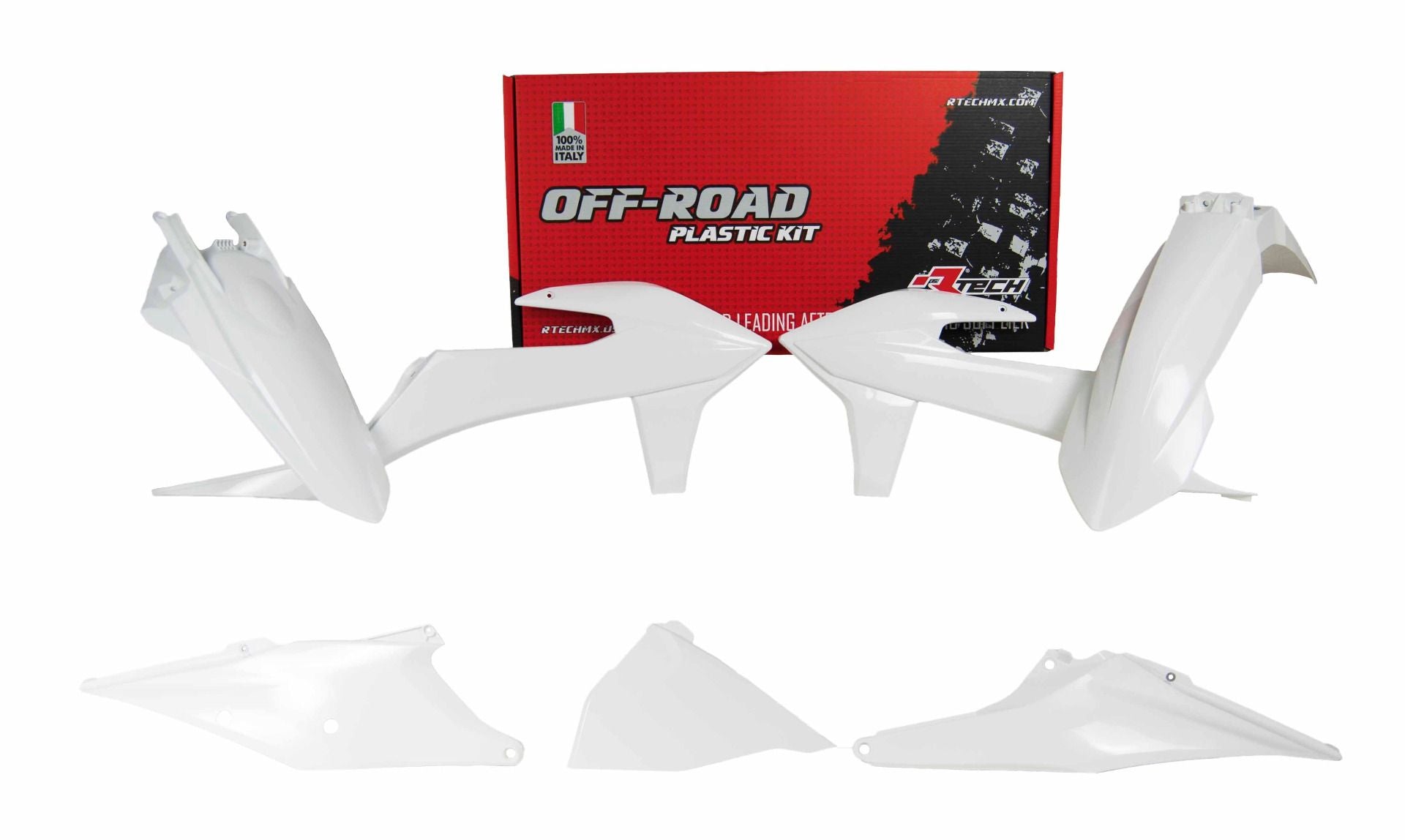 5 Piece Plastic Kit - White - R-KITKTM-BN0-420