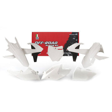 KTM 6 Piece with fork guards - White/Black