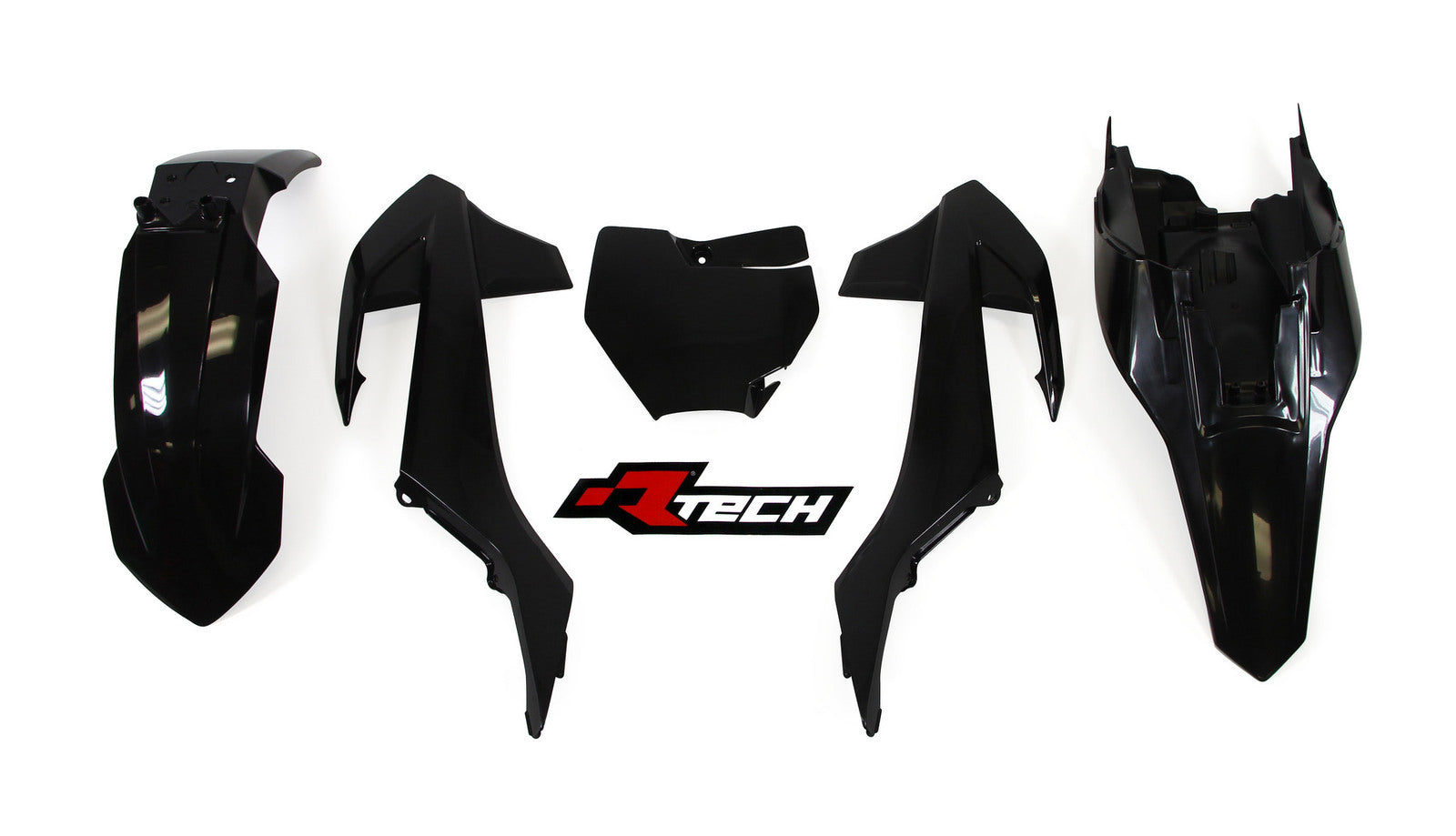 6 Piece Plastic Kit - Black - R-KITKTM-NR0-520