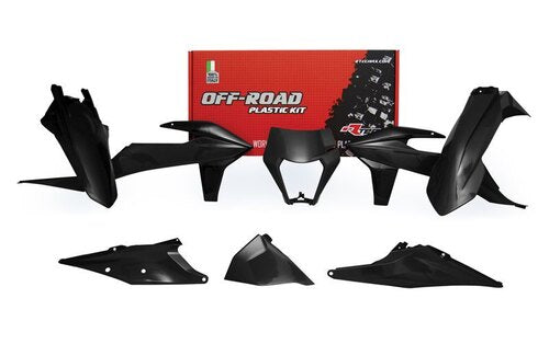 6 Piece Plastic Kit - Black - R-KITKTM-NR0-520