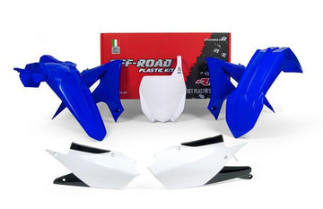 5 Piece Plastic Kit - Blue/White - R-KITYZF-BL0-514