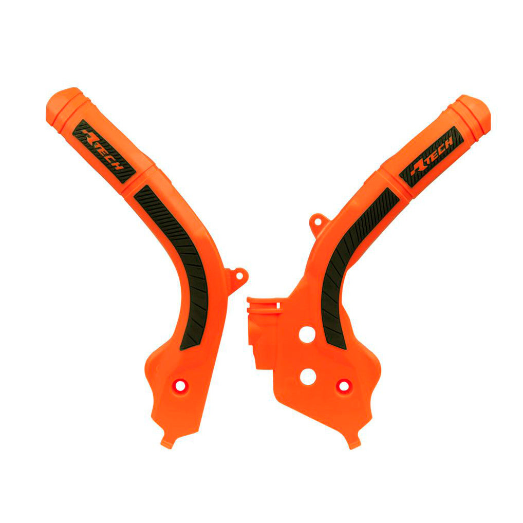 Plastic Frame Protectors Bi-material - Orange black - R-PRTKTMARNR1